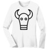1-DAY RUSH NO MINIMUM Ladies Long Sleeve Crew Neck T-Shirt Thumbnail