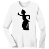 1-DAY RUSH NO MINIMUM Ladies Long Sleeve Crew Neck T-Shirt Thumbnail
