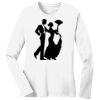 1-DAY RUSH NO MINIMUM Ladies Long Sleeve Crew Neck T-Shirt Thumbnail