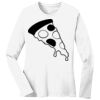 1-DAY RUSH NO MINIMUM Ladies Long Sleeve Crew Neck T-Shirt Thumbnail