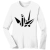 1-DAY RUSH NO MINIMUM Ladies Long Sleeve Crew Neck T-Shirt Thumbnail