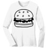 1-DAY RUSH NO MINIMUM Ladies Long Sleeve Crew Neck T-Shirt Thumbnail