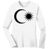 1-DAY RUSH NO MINIMUM Ladies Long Sleeve Crew Neck T-Shirt Thumbnail