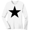 1-DAY RUSH NO MINIMUM Ladies Long Sleeve Crew Neck T-Shirt Thumbnail