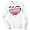 1-DAY RUSH NO MINIMUM Ladies Long Sleeve Crew Neck T-Shirt Thumbnail