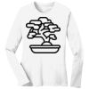 1-DAY RUSH NO MINIMUM Ladies Long Sleeve Crew Neck T-Shirt Thumbnail