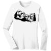 1-DAY RUSH NO MINIMUM Ladies Long Sleeve Crew Neck T-Shirt Thumbnail