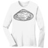 1-DAY RUSH NO MINIMUM Ladies Long Sleeve Crew Neck T-Shirt Thumbnail