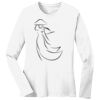 1-DAY RUSH NO MINIMUM Ladies Long Sleeve Crew Neck T-Shirt Thumbnail