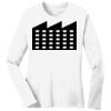 1-DAY RUSH NO MINIMUM Ladies Long Sleeve Crew Neck T-Shirt Thumbnail
