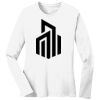 1-DAY RUSH NO MINIMUM Ladies Long Sleeve Crew Neck T-Shirt Thumbnail