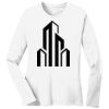 1-DAY RUSH NO MINIMUM Ladies Long Sleeve Crew Neck T-Shirt Thumbnail
