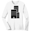 1-DAY RUSH NO MINIMUM Ladies Long Sleeve Crew Neck T-Shirt Thumbnail