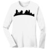 1-DAY RUSH NO MINIMUM Ladies Long Sleeve Crew Neck T-Shirt Thumbnail