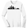 1-DAY RUSH NO MINIMUM Ladies Long Sleeve Crew Neck T-Shirt Thumbnail