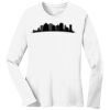 1-DAY RUSH NO MINIMUM Ladies Long Sleeve Crew Neck T-Shirt Thumbnail