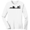 1-DAY RUSH NO MINIMUM Ladies Long Sleeve Crew Neck T-Shirt Thumbnail