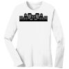 1-DAY RUSH NO MINIMUM Ladies Long Sleeve Crew Neck T-Shirt Thumbnail