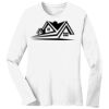 1-DAY RUSH NO MINIMUM Ladies Long Sleeve Crew Neck T-Shirt Thumbnail