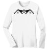 1-DAY RUSH NO MINIMUM Ladies Long Sleeve Crew Neck T-Shirt Thumbnail