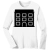 1-DAY RUSH NO MINIMUM Ladies Long Sleeve Crew Neck T-Shirt Thumbnail
