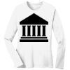 1-DAY RUSH NO MINIMUM Ladies Long Sleeve Crew Neck T-Shirt Thumbnail