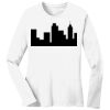 1-DAY RUSH NO MINIMUM Ladies Long Sleeve Crew Neck T-Shirt Thumbnail