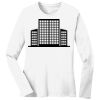 1-DAY RUSH NO MINIMUM Ladies Long Sleeve Crew Neck T-Shirt Thumbnail