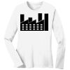 1-DAY RUSH NO MINIMUM Ladies Long Sleeve Crew Neck T-Shirt Thumbnail