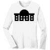 1-DAY RUSH NO MINIMUM Ladies Long Sleeve Crew Neck T-Shirt Thumbnail