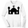 1-DAY RUSH NO MINIMUM Ladies Long Sleeve Crew Neck T-Shirt Thumbnail