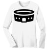 1-DAY RUSH NO MINIMUM Ladies Long Sleeve Crew Neck T-Shirt Thumbnail