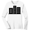1-DAY RUSH NO MINIMUM Ladies Long Sleeve Crew Neck T-Shirt Thumbnail