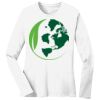 1-DAY RUSH NO MINIMUM Ladies Long Sleeve Crew Neck T-Shirt Thumbnail