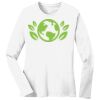 1-DAY RUSH NO MINIMUM Ladies Long Sleeve Crew Neck T-Shirt Thumbnail