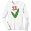 1-DAY RUSH NO MINIMUM Ladies Long Sleeve Crew Neck T-Shirt Thumbnail