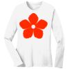 1-DAY RUSH NO MINIMUM Ladies Long Sleeve Crew Neck T-Shirt Thumbnail