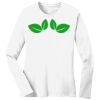 1-DAY RUSH NO MINIMUM Ladies Long Sleeve Crew Neck T-Shirt Thumbnail