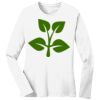 1-DAY RUSH NO MINIMUM Ladies Long Sleeve Crew Neck T-Shirt Thumbnail