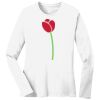 1-DAY RUSH NO MINIMUM Ladies Long Sleeve Crew Neck T-Shirt Thumbnail