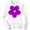 1-DAY RUSH NO MINIMUM Ladies Long Sleeve Crew Neck T-Shirt Thumbnail