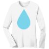 1-DAY RUSH NO MINIMUM Ladies Long Sleeve Crew Neck T-Shirt Thumbnail