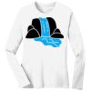 1-DAY RUSH NO MINIMUM Ladies Long Sleeve Crew Neck T-Shirt Thumbnail