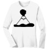 1-DAY RUSH NO MINIMUM Ladies Long Sleeve Crew Neck T-Shirt Thumbnail