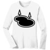 1-DAY RUSH NO MINIMUM Ladies Long Sleeve Crew Neck T-Shirt Thumbnail