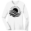 1-DAY RUSH NO MINIMUM Ladies Long Sleeve Crew Neck T-Shirt Thumbnail