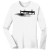1-DAY RUSH NO MINIMUM Ladies Long Sleeve Crew Neck T-Shirt Thumbnail