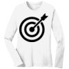1-DAY RUSH NO MINIMUM Ladies Long Sleeve Crew Neck T-Shirt Thumbnail