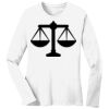 1-DAY RUSH NO MINIMUM Ladies Long Sleeve Crew Neck T-Shirt Thumbnail