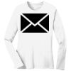 1-DAY RUSH NO MINIMUM Ladies Long Sleeve Crew Neck T-Shirt Thumbnail